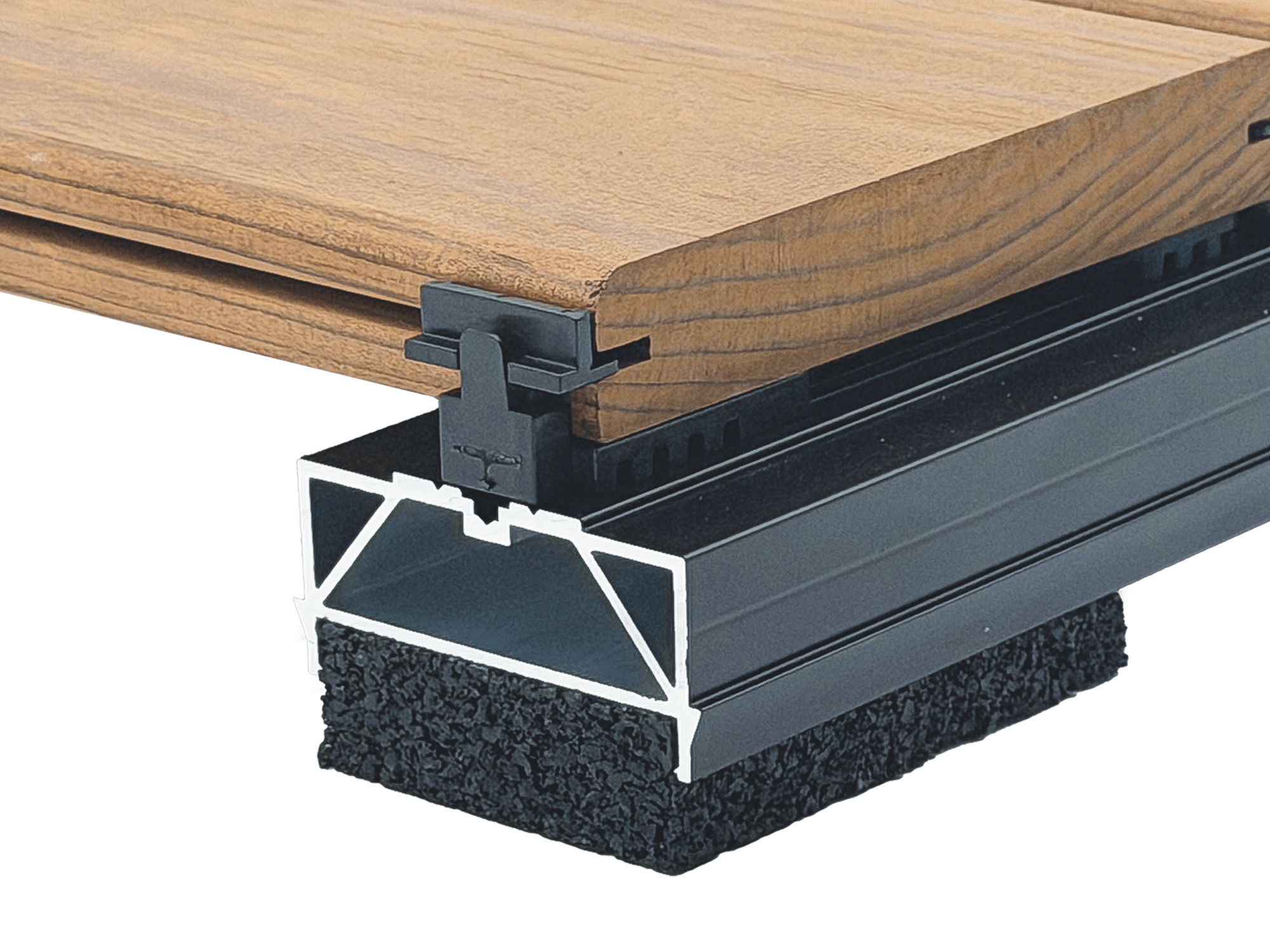 K&R Terrastart mit Edelstahlschraube für Holz- UND Alu-Unterkonstruktion, 20 Stück