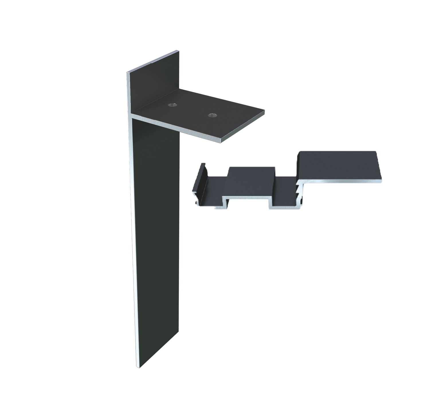 K&R Blendenhalter, kurz und lang, 4 Stück