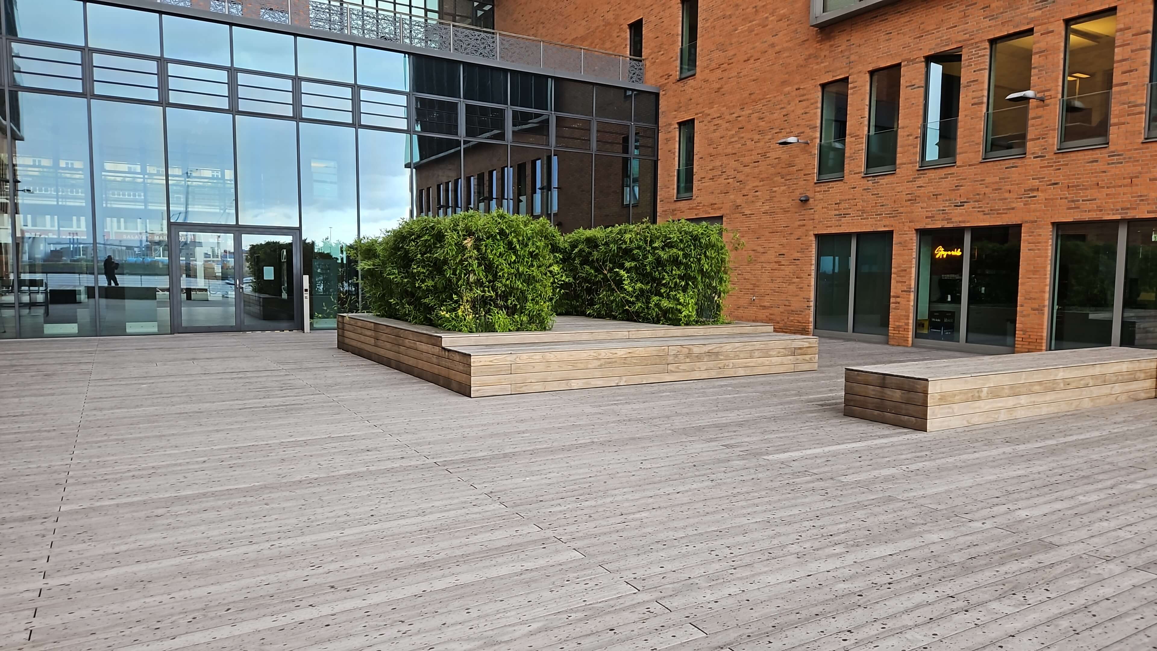 Kebony Diele Clear QLICK, bombiert