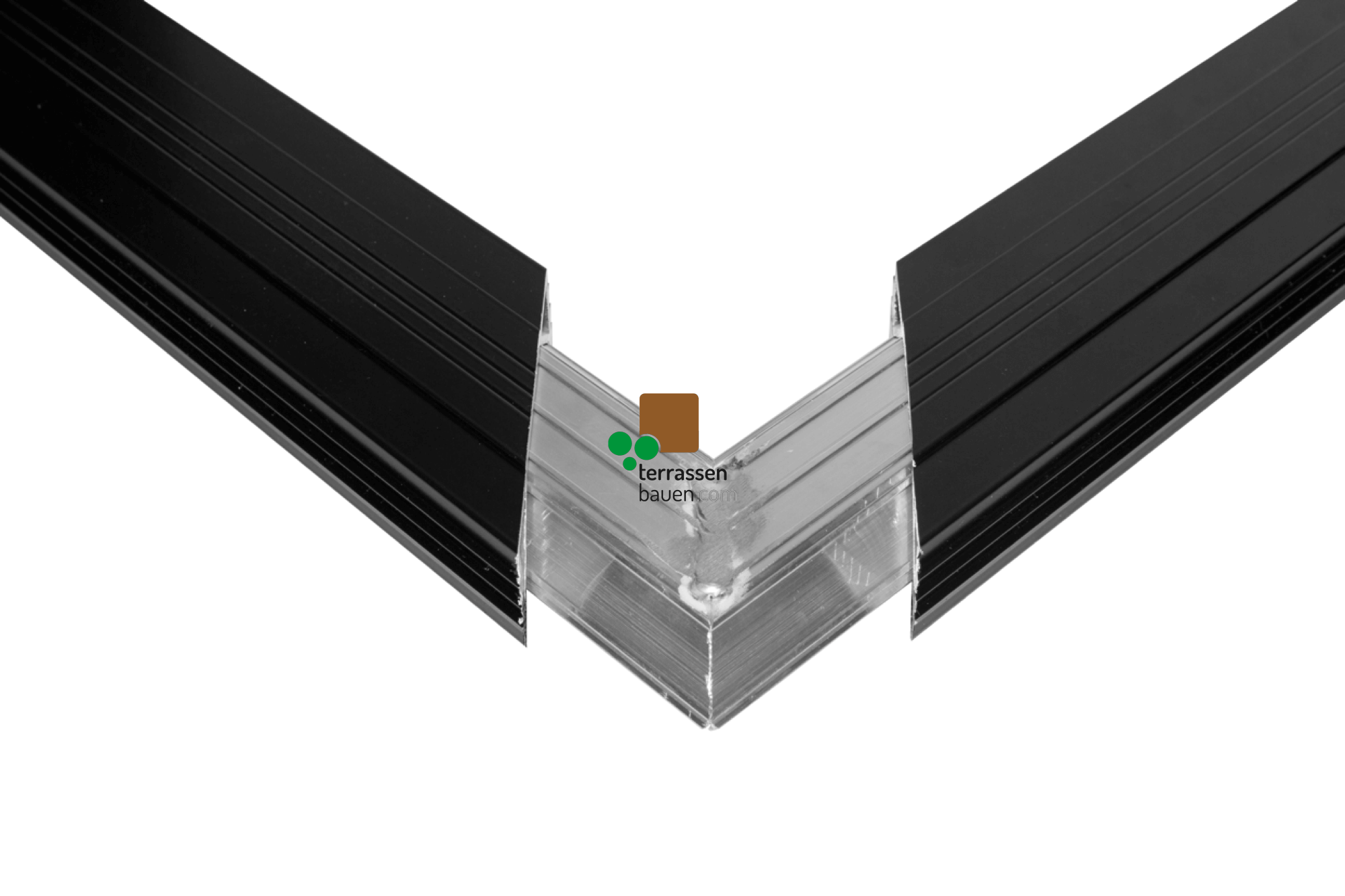 K&R Terracon Eckerverbinder für TWIXT- und BIG Isostep, 180mm Schenkellänge, 2 Stück