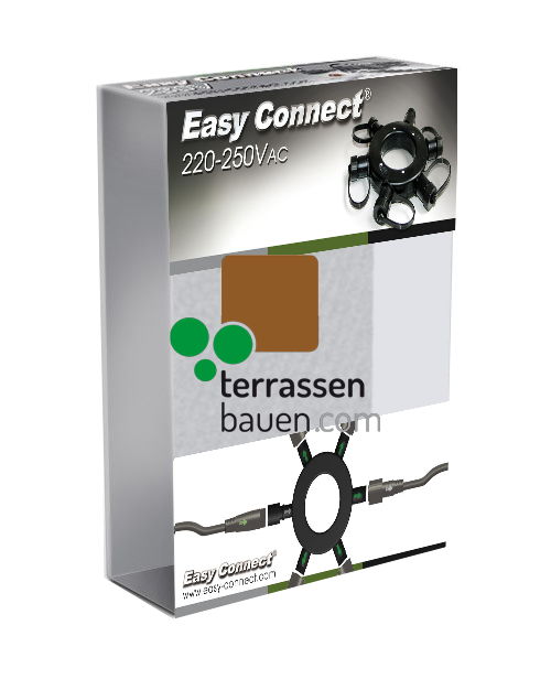 EasyConnect Anschlussstecker Verteiler "Ring" 1* Eingang 5* Ausgang, 1 Stück