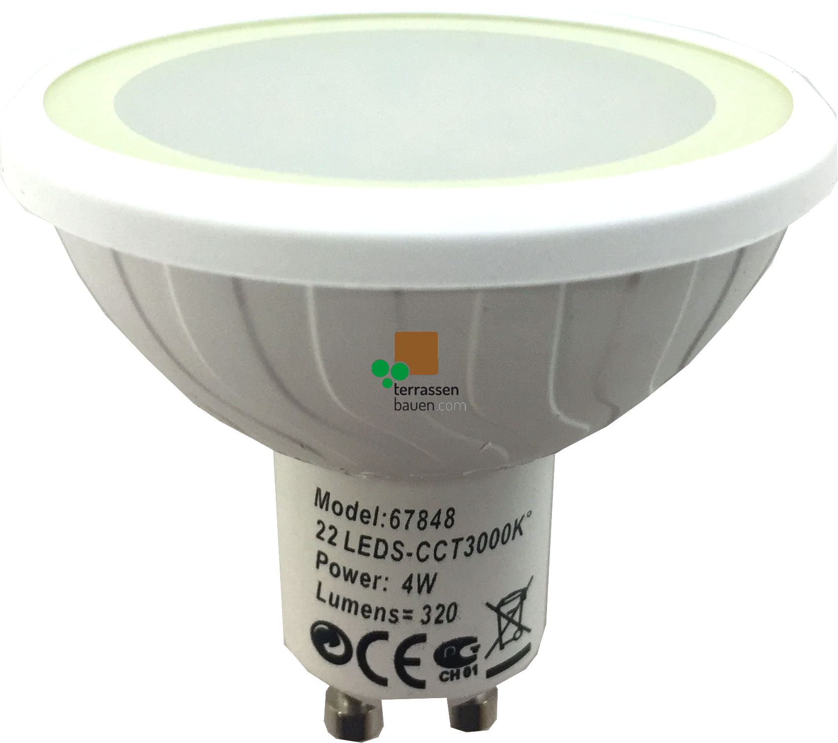 EasyConnect Leuchtmittel MR20/GU10, 1 Stück, verschiedene Ausführungen