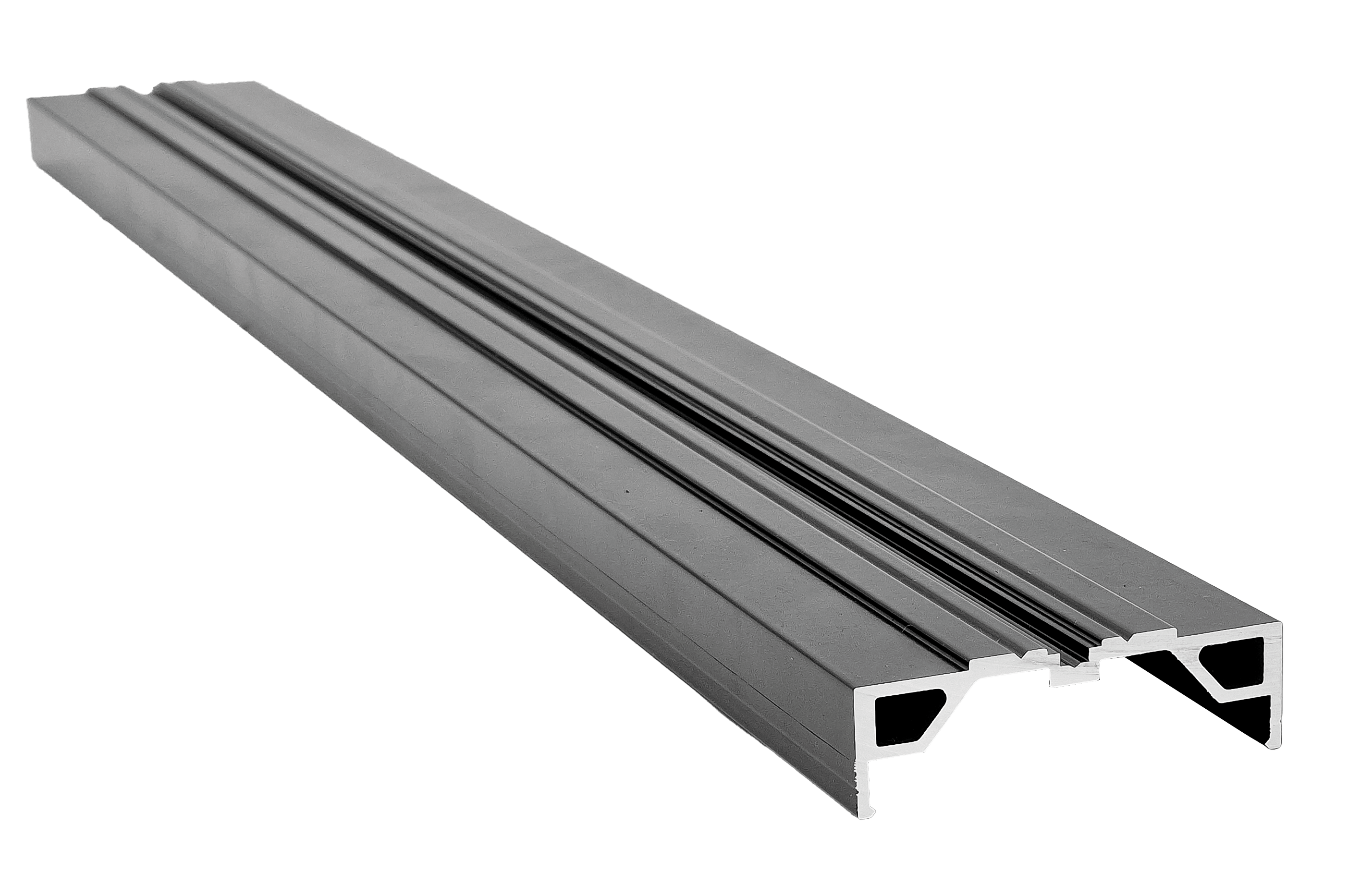 K&R Isostep FLAT Aluminium-Unterkonstruktion, schwarz